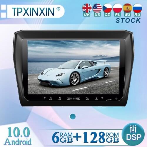 6+128GB For Suzuki Swift 2017 Android 10 Radio Player Car GPS Navigation Head Unit Car Radio with Screen WIFI DSP CARPLAY