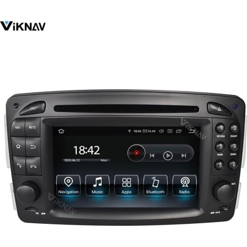 2 din car radio for Vaneo Viano Vito for benz C W203 CLK C209 W209 G W463 1998-2011 car audio GPS navigation Stereo receiver