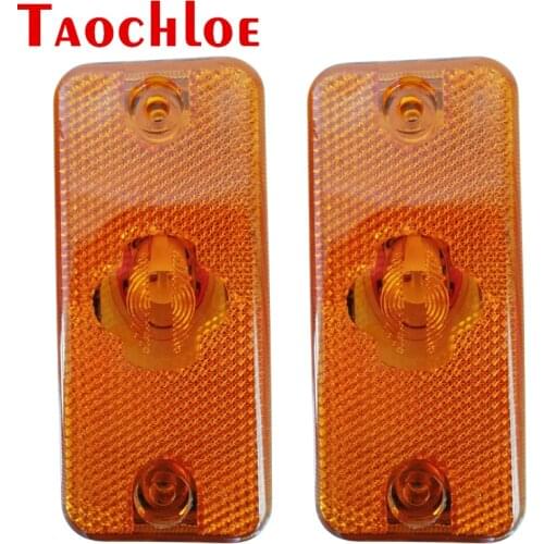 10Pcs Right Left Turn Signal Lamp Cover Side Marker Lights For IVECO DAILY Without Bulb