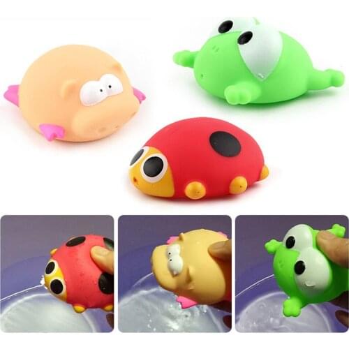 Children Fishing Play In Pond Plastic Floating Toys Cat Fishing Set Water Spray Animals Bathtub Bathroom Pool For Babies Toddler