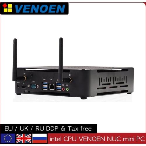 VENOEN Mini PC Intel Core i7 11700 Core i5 11400 Desktop computer dual DDR4 for home/office use AC WiFi Bluetooth HDMI 4K