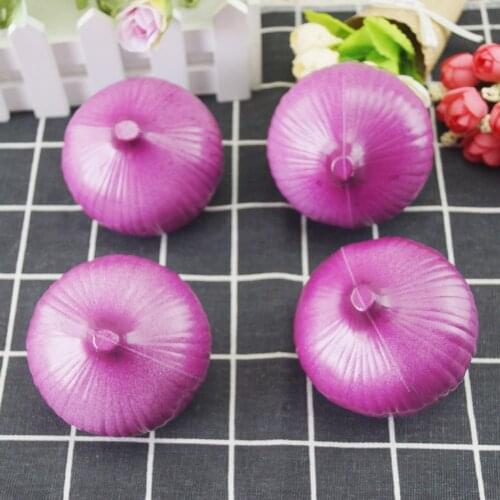10pcs High imitation artificial Fake onion model&artificial plastic fake simulated onion vegetable