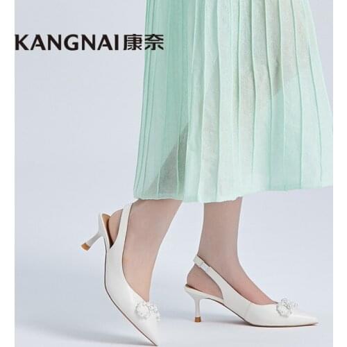 KANGNAI Shoes With Medium Heels