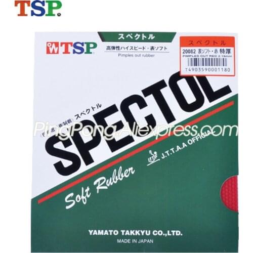 TSP SPECTOL Soft Table Tennis Rubber Pips-out Original TSP Ping Pong Sponge