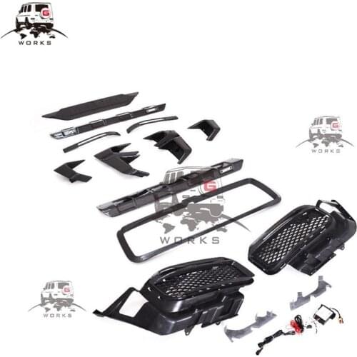 B900 carbon fiber kits fit for G-class W464 G63 B900 widestar body kits DRY carbon B900 widestar kits for new G-class