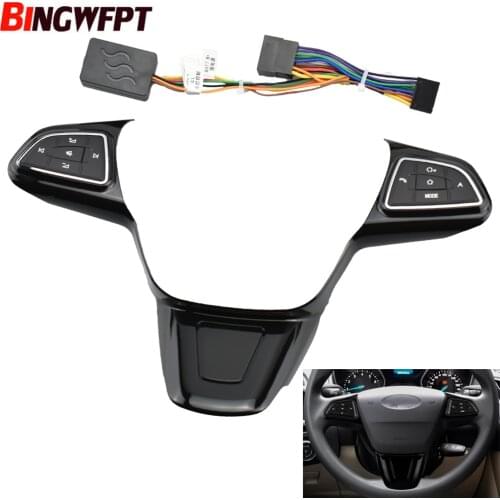 New car multi-function control switch Bluetooth for ford focus 2015 2016 2017 2018 on steering wheel button