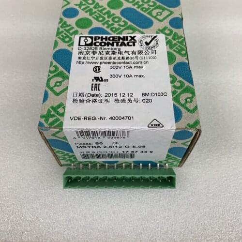 Original new 100% MSTBA2.5/12-G-5.08 12P 1757349 connector