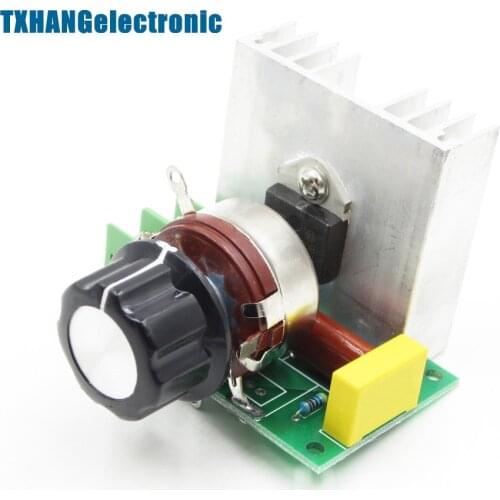 Speed Controller AC 3800W SCR Electric Voltage Regulator Dimming Switch diy electronics