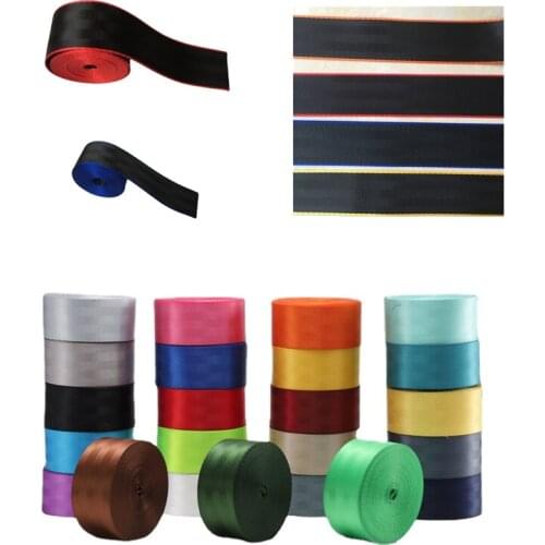 Seat Belt Accessories Polyester Webbing 3 Meters Harness Belt Safety Belt Extension Extender Strap Racing Replacement Interior