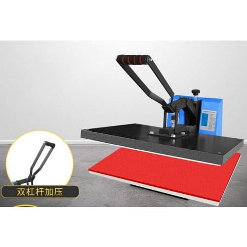 Manual pyrograph machine 38 * 38 cm clothing hot drill logo heat sublimation thermal transfer machines