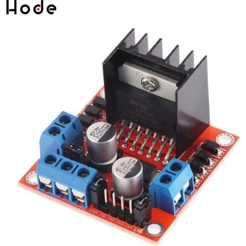 Smart Electronics L298N Stepper DC Motor Driver Shield Expansion Development Board for arduino DIY Car Robot