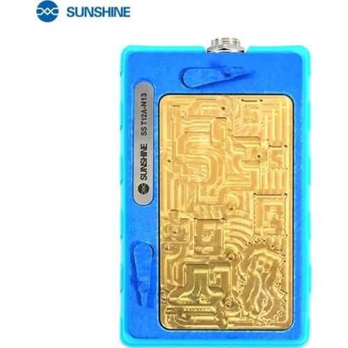Jyrkior For iPhone 7 7 Plus U10 IC Fingerprint Home Button Repair Base Fixture Heating Platform Touch ID Flex Cable Repair Tool