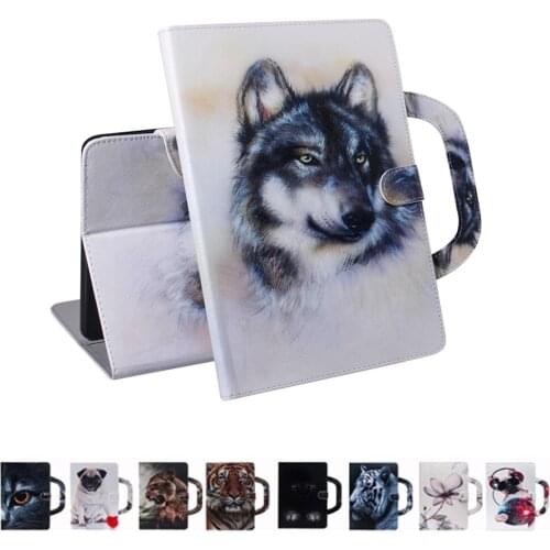 Tab S5E T725 SM-T720 tablet case Tiger Lion portable flip leather Cover For Samsung Galaxy Tab S5E 10.5 2019 T720 SM-725 #D