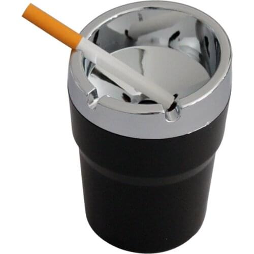 Universal Car Ashtray Smokeless ashtray Cigarette Holder Anti-slip ABS