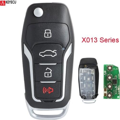 XHORSE English Version X013 Series Universal Remote Key Fob 4 Button for VVDI Key Tool X013 Series XKFO01EN