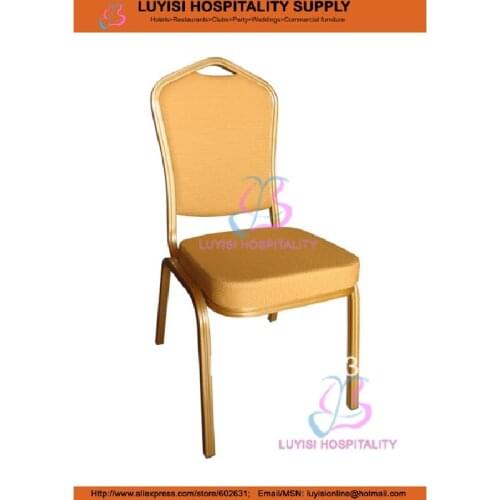Gold Aluminum Hotel chair