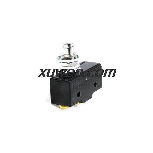 1pcs Panel Mount Plunger Momentary Action Micro Switch 15A 250VAC SPDT 1NO 1NC