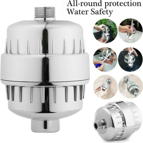 15 Stages Shower Filter Water Filter Softener Hard Water Purifier Shower Head For Bathroom Water Filter Shower Heads