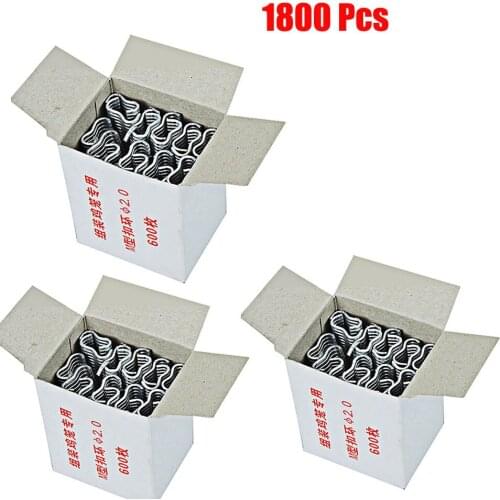 1800PCS M Nails Tied To The Cage Clamp Chicken Rabbit Birdcage Installation Pliers Cages Installation Tools Free ShippingPliers