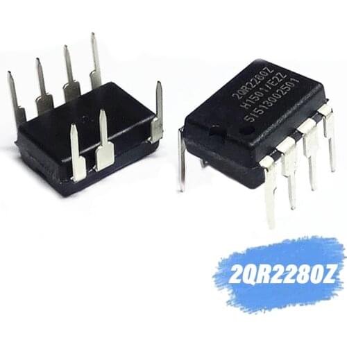 5pcs ICE2QR2280Z DIP7 ICE2QR2280 DIP 2QR2280Z DIP-7