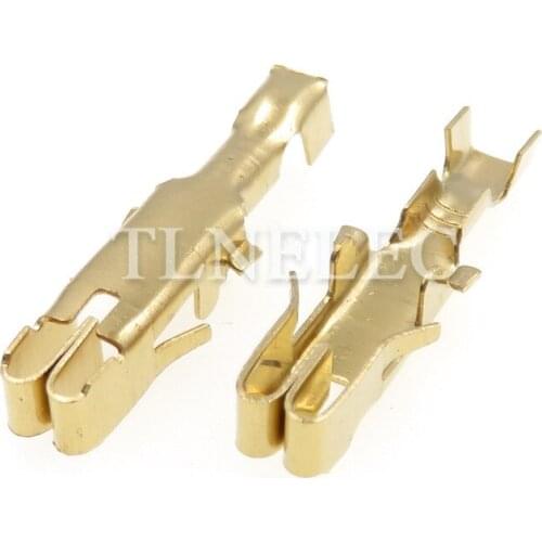 50pcs BX2201-2 Auto Crimping Terminal Automobile Line Fuse Piece Splice Instrument Fuse Holder Wiring Terminal For Automotives