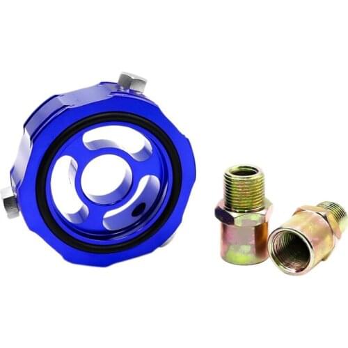 Car M20X1.5 3/4-M16 ADD Oil Block Adaptor Oil Temp Pressure Sensor Turbo Line Oil Filter Cooler
