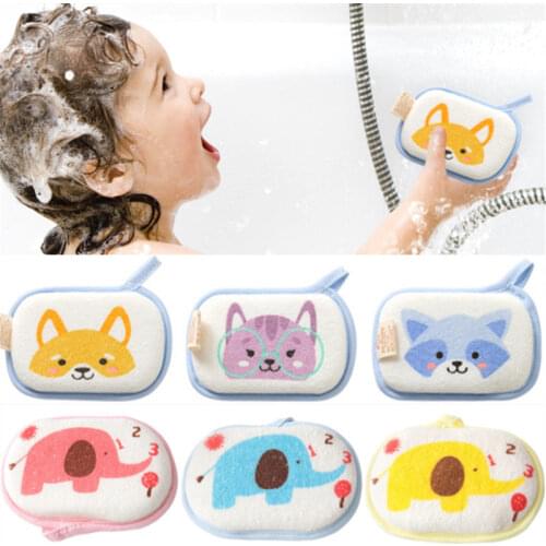 Baby Bath Sponge for Kids Children Toddlers Newborns Adults CleaningTowel Brush Soft Inirritative Bath Foam Shower Sponge