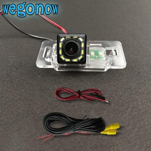 For BMW 3 Serie 315 318 320 323 325 E46 E39 E53 X3 X5 X6HD Wireless Car CCD Rear Camera Fisheye 4 8 12 led dynamic Night Vision