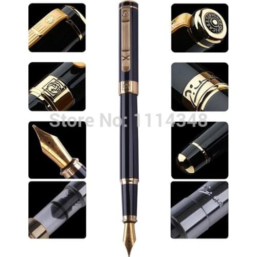 Picasso pen true men and women dedicated Black Gold Fountain Pen 902 gift