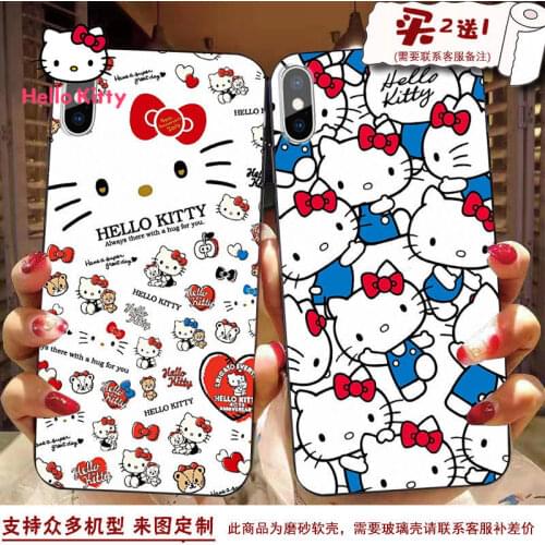 Чехлы для телефонов Xiaomi Redmi 8 Hello Kitty China At AliExpress