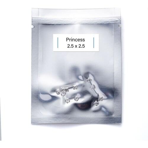 Jewelry Making D Color Loose Melee Moissanite Small Size Brilliant Princess High Quality Wholesale Supplier Customized in Stock