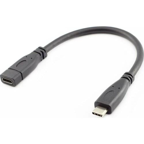 USB 3.1 Type-C Male to Female Extension Converter Type C Data Short Cable