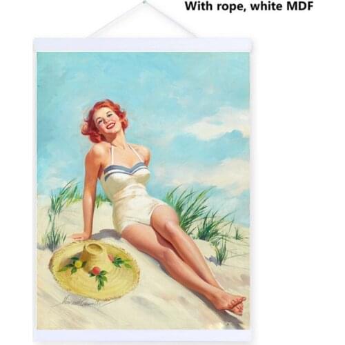 Painting Photo Frame Canvas Wall Art Craft Frame Art Hanger Frame Wood Magnetic Poster Hanger Natural Frame Hanger Frame