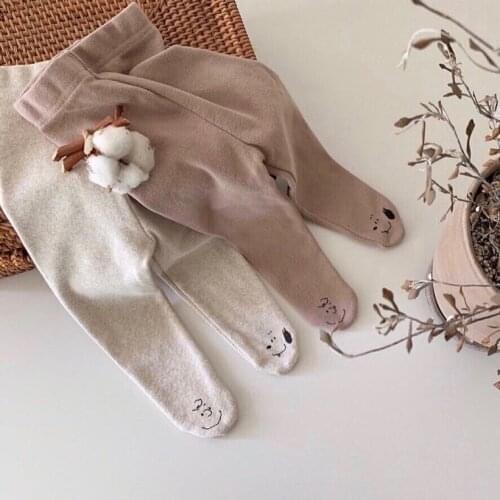 Koodykids Baby Boys Girls Autumn Solid Pants Casual Kids Boys Toddlers Baby Leggings Baby Clothes Tights