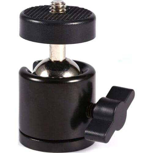 Mini Ball Head Tripod Head of 360 Swivel DSLR DV Camera Mini Tripod Dsr Ballhead 1/4"Screw Mount Stand DSLR Mini Tripod