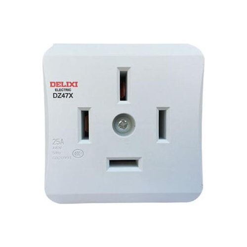 DZ47X425 3P+E | 25A | 440VAC DZ47X guide receptacle