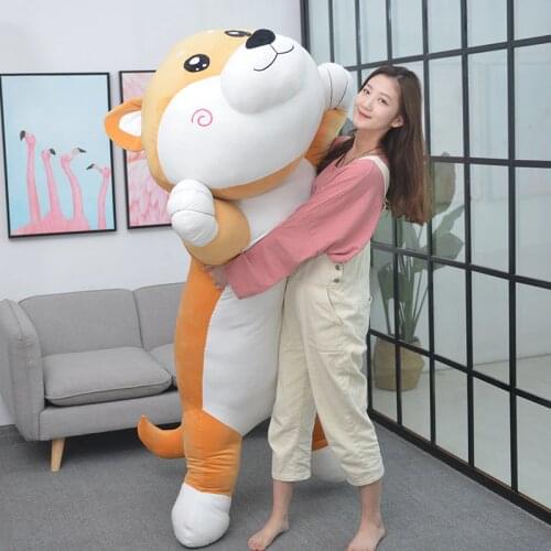 Plush doll Shiba Inu ragdoll pillow super cute toy dog sleeping pillow doll birthday gift new cartoon cushion