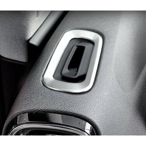 Fit for Special bright strip patch for Volvo xc40 interior modification of center console small air outlet decorative frame