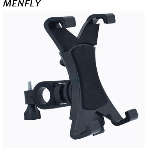 MENFLY Spinning Bike Bicycle iPad Mount Fitness Equipment Electric Car Mobile Phone Stand Mountain Bike Tablet Holder Support
