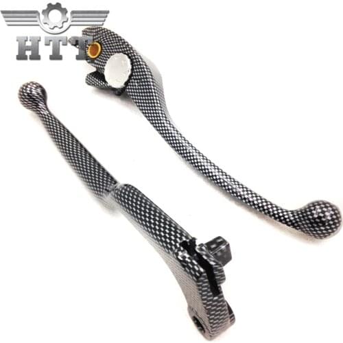 Aftermarket free shipping motorcycle parts Brake Clutch Hand Lever fit for Honda CBR954RR CBR 954 RR 2002 2003 Carbon fiber