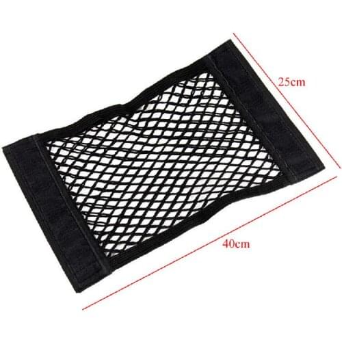 Car Auto Back Rear Trunk Pocket Cage Seat Elastic String Net Mesh Storage Bag