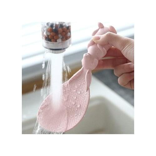 Creative wheat straw rice spoon cute bunny non-stick rice three-dimensional rice shovel household heat resistant rice spoon