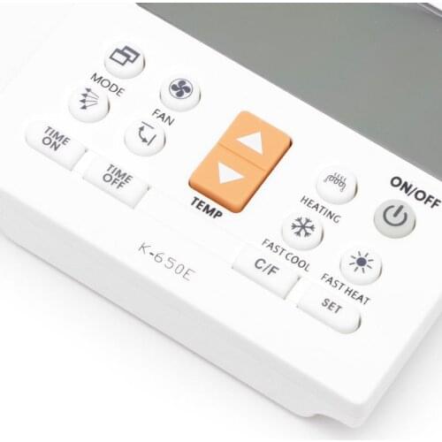 Universal LCD A/C Muli Remote Control Controller For Air Conditioner K-650E E56B