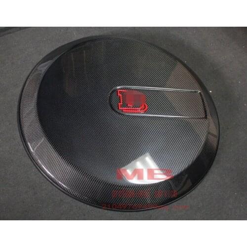 W463 g wagon g350 g500 g550 g63 G-class B logo dry carbon Spare tire cover