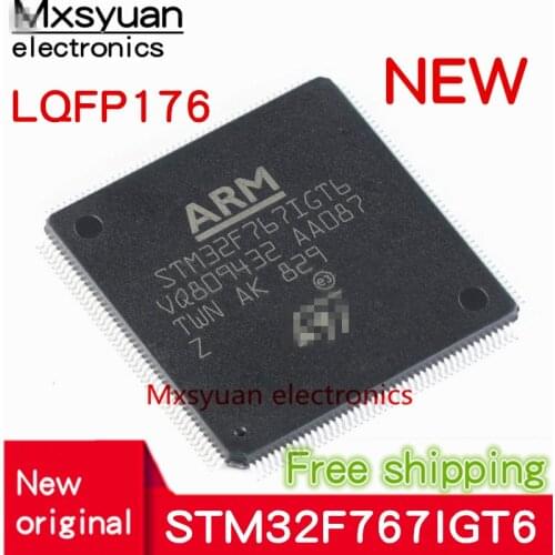 1pcs~5pcs/LOT STM32F767IGT6 STM32F767IGTb LQFP-176 New original Arm cortex-m7 32-bit microcontroller MCU