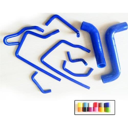 9pcs SILICONE RADIATOR HOSE KIT FOR SUBARU Impreza WRX GDA GDB NEW AGE EJ20