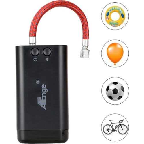 Rechargeable Electric Small Air Pump USB Cordless Portable Air Compressor for Bicycle Tires Balls Swimming Rings Inflatable