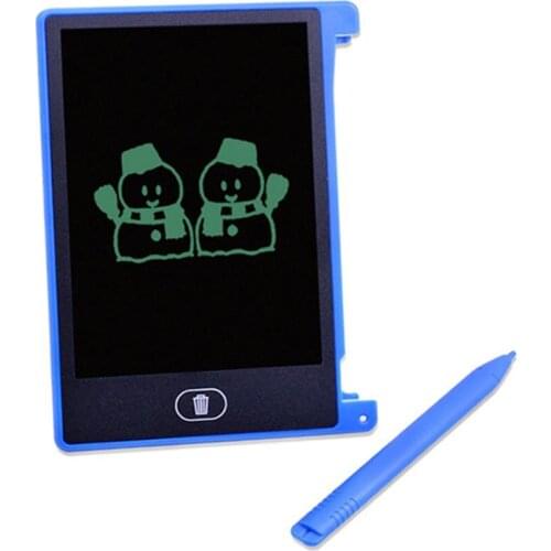 Black/BlueTablet LCD light energy small blackboard Childrens painting board safe