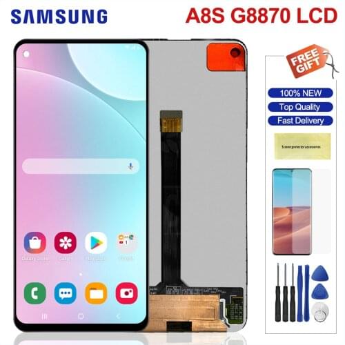 6.4'' Display Screen For Samsung Galaxy A8S G887F G8870 Lcd Display Touch Screen Digitizer Parts For Samsung A9 Pro 2019 Screen