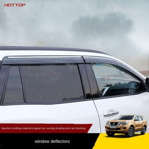 For Nissan Terra 2018 2019 2020 Sunny Window Deflectors Exterior Shade Window Side Window Deflector Window Deflectors